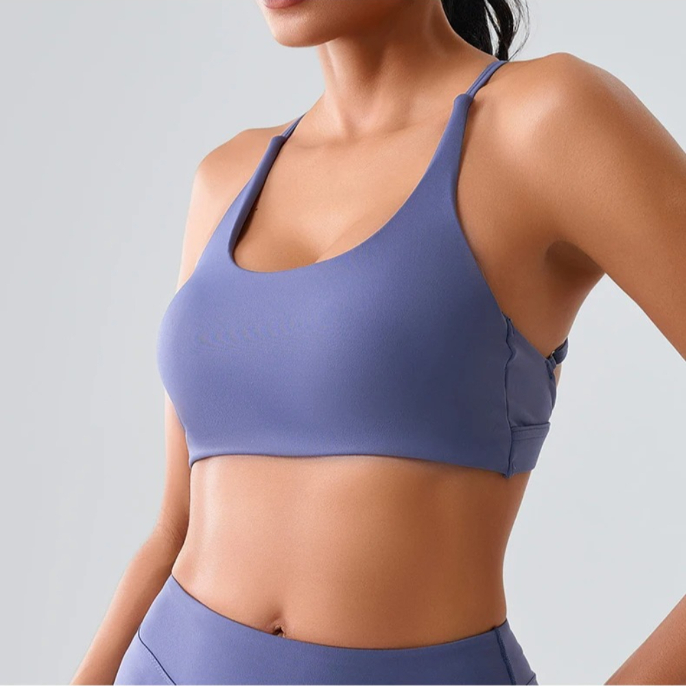 Sujetador deportivo halter de  - Sports Bra High Impact reseña y precio