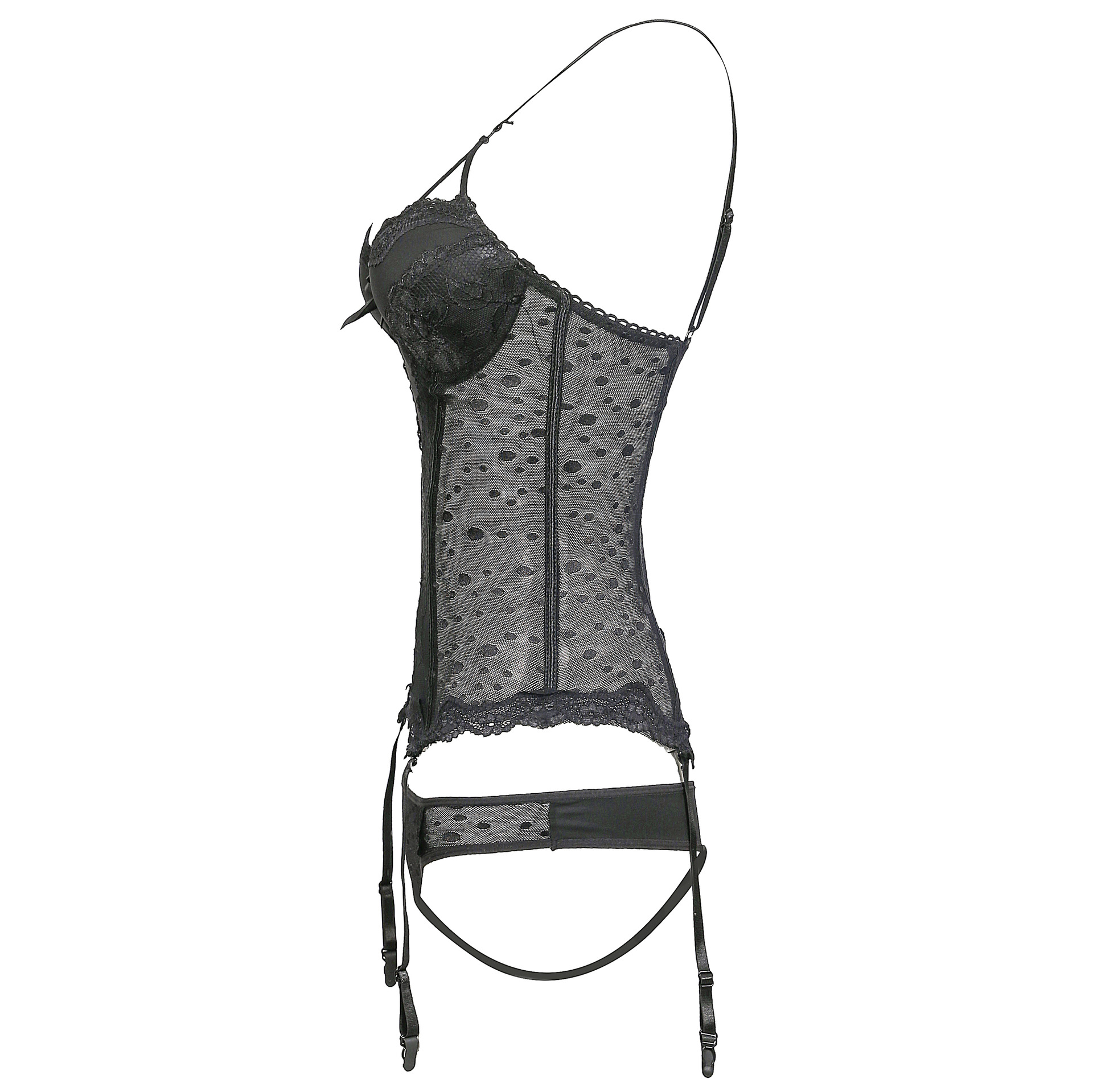 Conjunto de lencería con corsé - Garter Belt Set reseña y precio