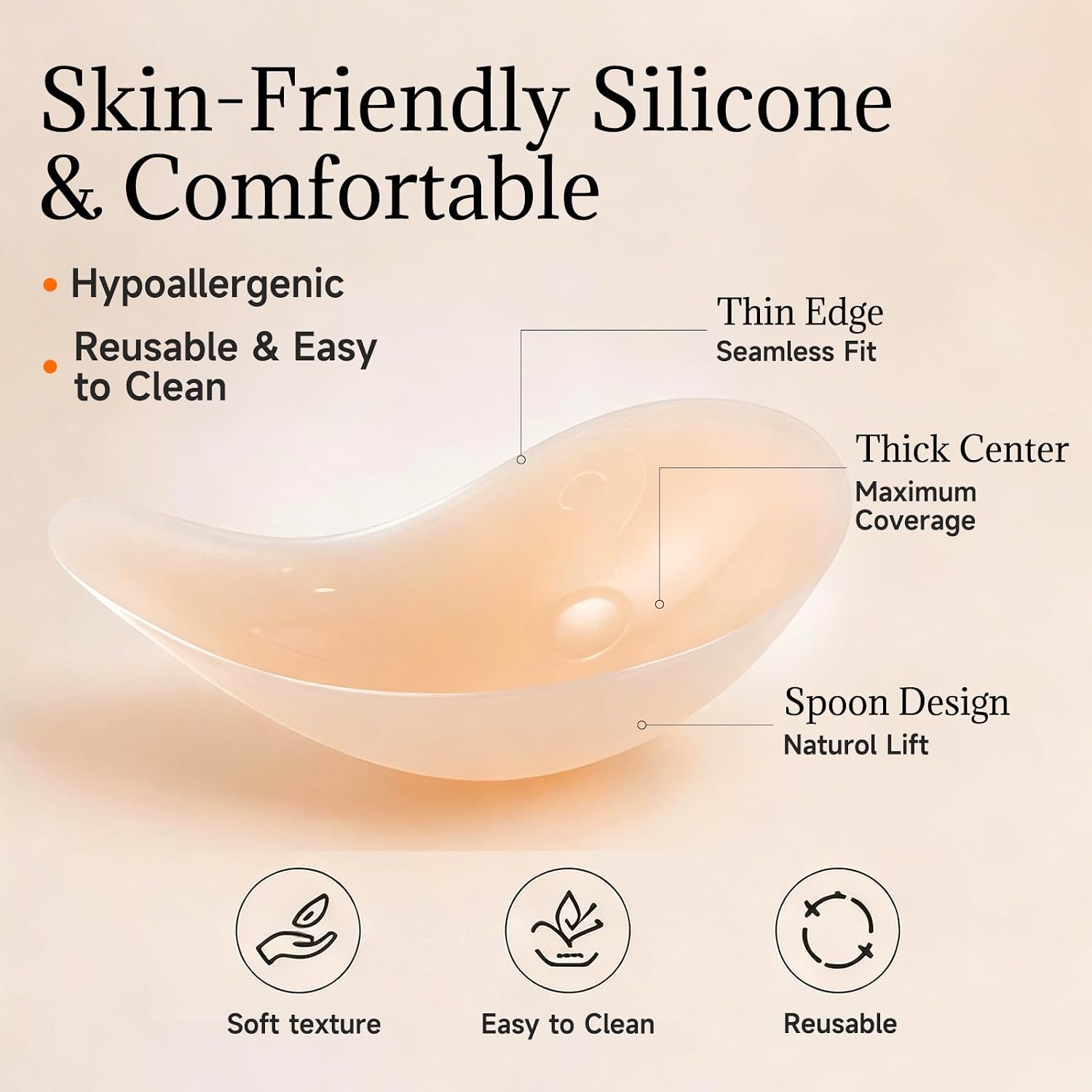 Cubrepezones de silicona adhes - Strapless Bra Backless reseña y precio