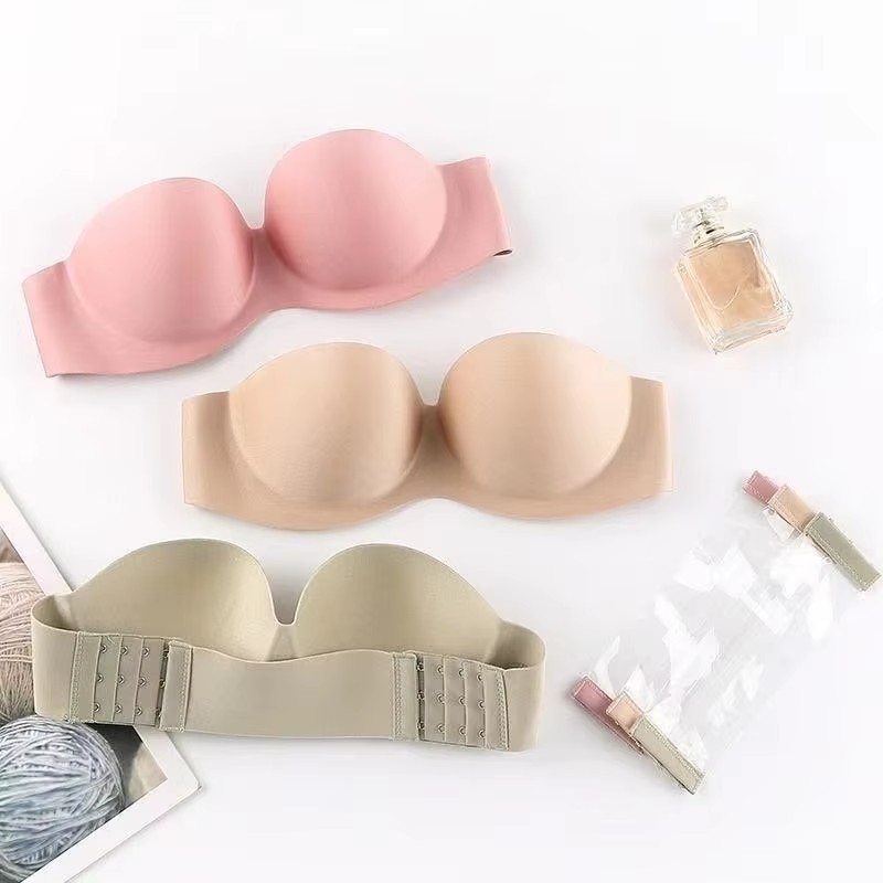 Sujetador push-up sexy sin tir - Strapless Bra Backless reseña y precio